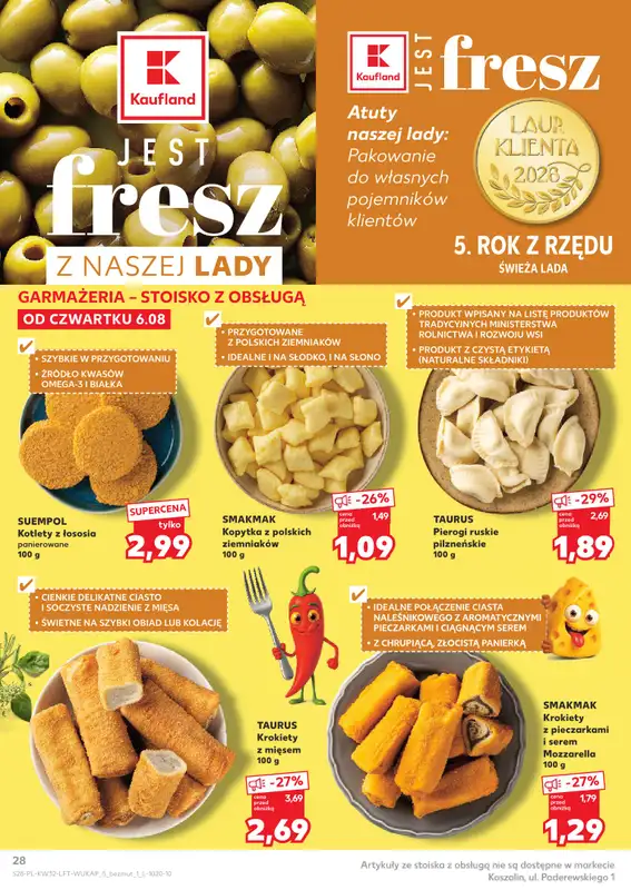 Kaufland - gazetka promocyjna Gazetka Tygodnia od czwartku 06.08 do wtorku 11.08 - strona 28