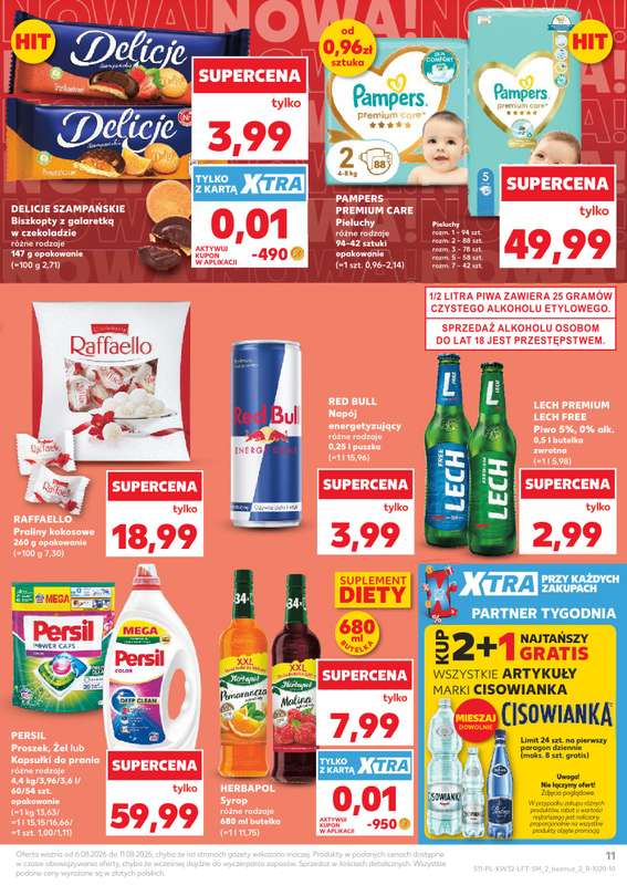 Kaufland - gazetka promocyjna Gazetka Tygodnia od czwartku 06.08 do wtorku 11.08 - strona 11