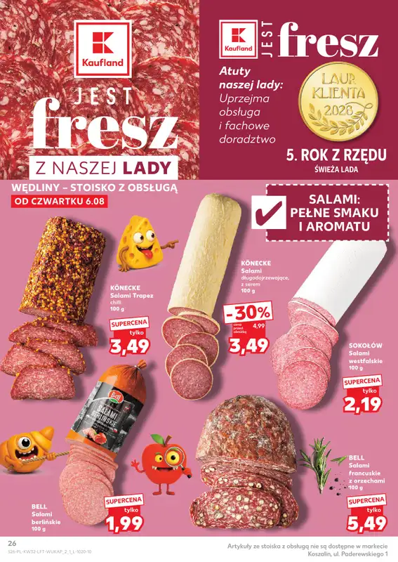 Kaufland - gazetka promocyjna Gazetka Tygodnia od czwartku 06.08 do wtorku 11.08 - strona 26