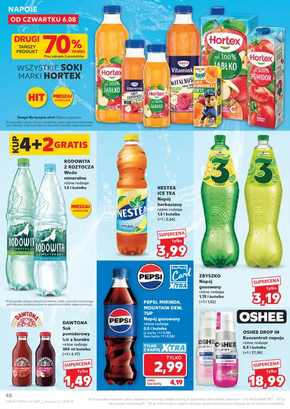 Kaufland - gazetka promocyjna Gazetka Tygodnia od czwartku 06.08 do wtorku 11.08 - strona 48