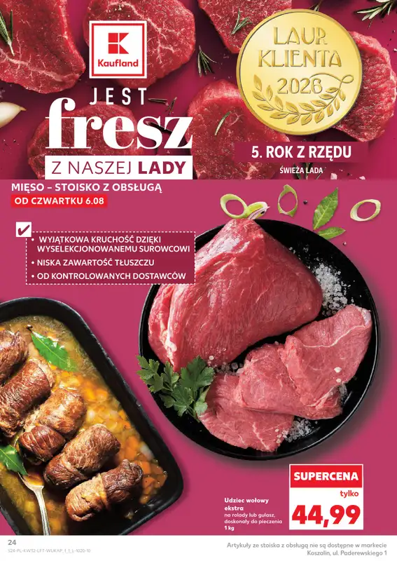 Kaufland - gazetka promocyjna Gazetka Tygodnia od czwartku 06.08 do wtorku 11.08 - strona 24