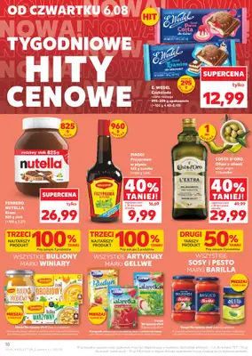Kaufland - gazetka promocyjna Gazetka Tygodnia od czwartku 06.08 do wtorku 11.08 - strona 10