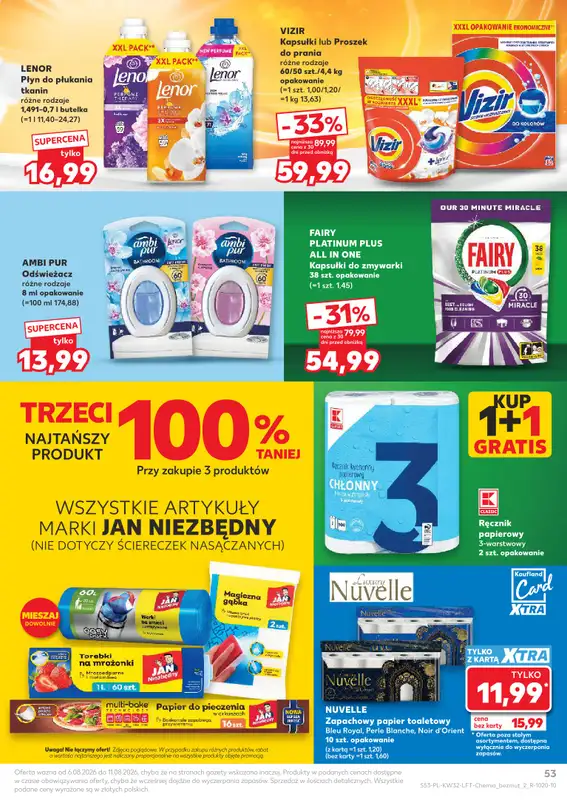 Kaufland - gazetka promocyjna Gazetka Tygodnia od czwartku 06.08 do wtorku 11.08 - strona 53