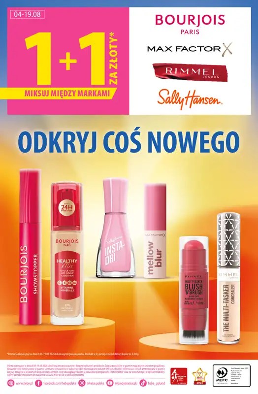 Hebe - gazetka promocyjna Gazetka od wtorku 04.08 do środy 19.08 - strona 22