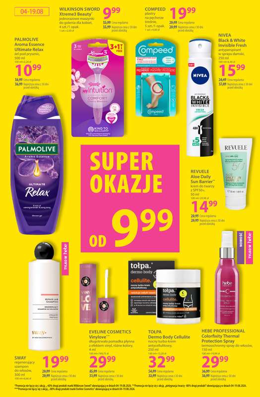 Hebe - gazetka promocyjna Gazetka od wtorku 04.08 do środy 19.08 - strona 15