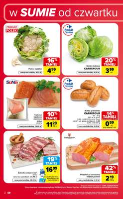 Carrefour - gazetka promocyjna W sumie od czwartku weekend okazji od czwartku 06.08 do soboty 08.08 - strona 2
