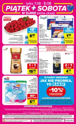 Carrefour - gazetka promocyjna W sumie od czwartku weekend okazji od czwartku 06.08 do soboty 08.08 - strona 8