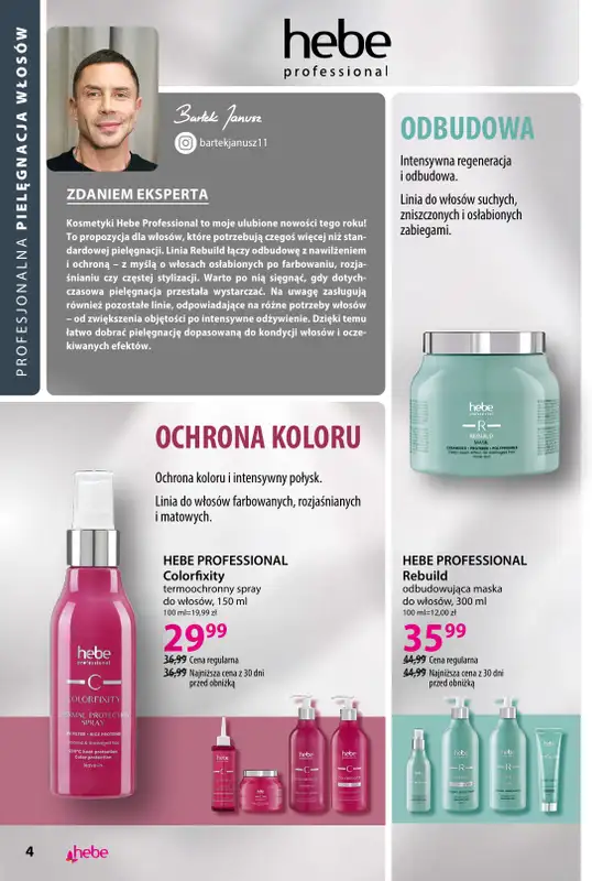 Hebe - gazetka promocyjna Katalog od wtorku 04.08 do poniedziałku 31.08 - strona 4