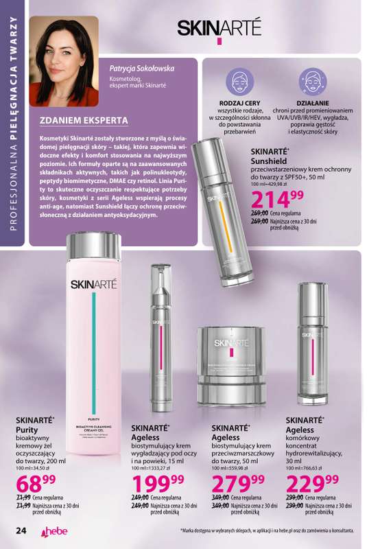 Hebe - gazetka promocyjna Katalog od wtorku 04.08 do poniedziałku 31.08 - strona 24