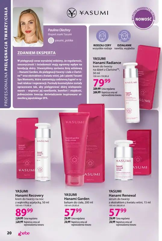 Hebe - gazetka promocyjna Katalog od wtorku 04.08 do poniedziałku 31.08 - strona 20