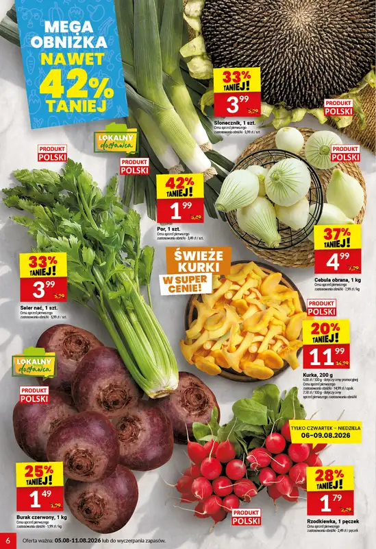 Twój Market - gazetka promocyjna Gazetka od środy 05.08 do wtorku 11.08 - strona 6
