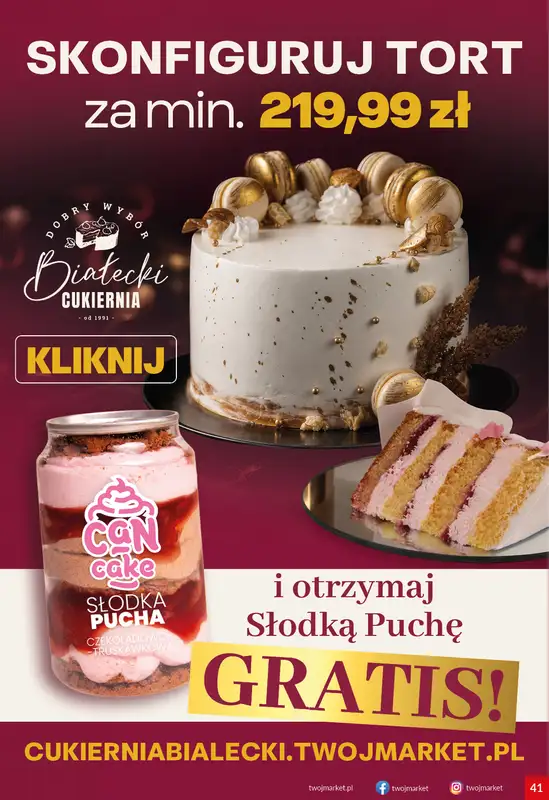 Twój Market - gazetka promocyjna Gazetka od środy 05.08 do wtorku 11.08 - strona 41