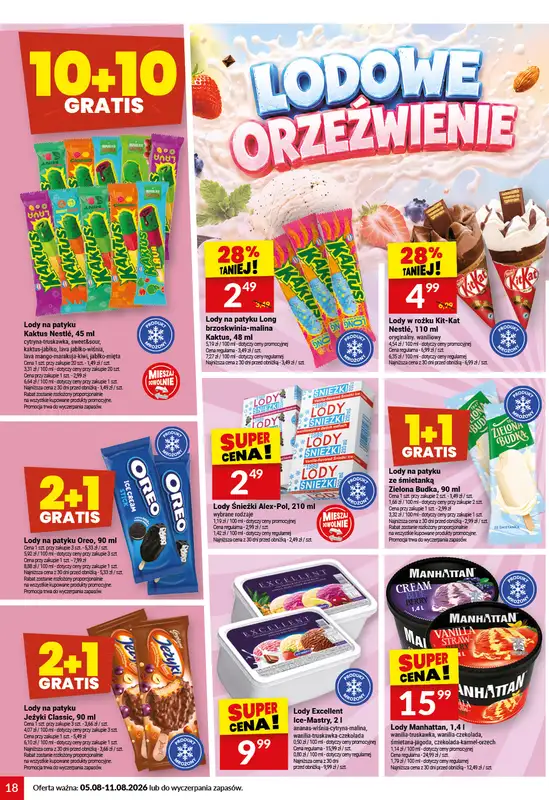 Twój Market - gazetka promocyjna Gazetka od środy 05.08 do wtorku 11.08 - strona 18