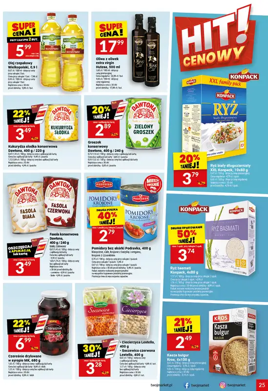 Twój Market - gazetka promocyjna Gazetka od środy 05.08 do wtorku 11.08 - strona 25