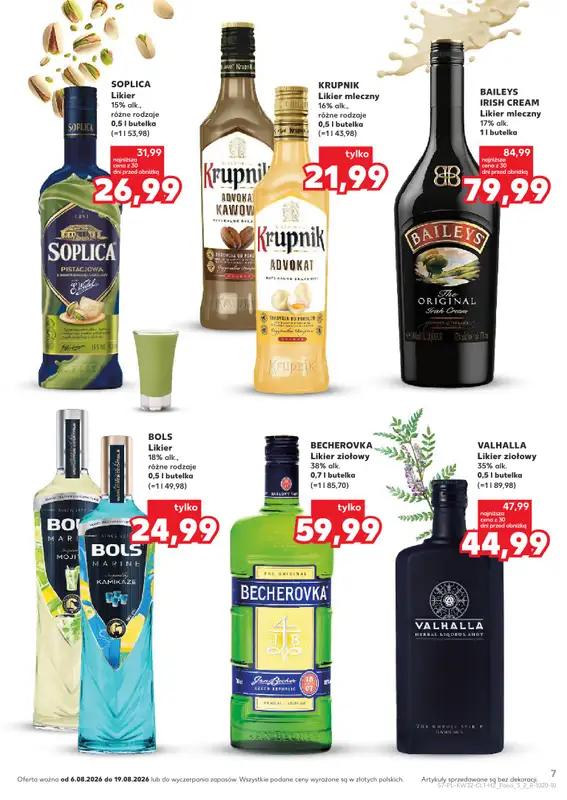 Kaufland - gazetka promocyjna Barek Kauflandu od czwartku 06.08 do środy 19.08 - strona 7