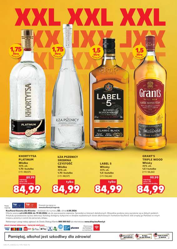 Kaufland - gazetka promocyjna Barek Kauflandu od czwartku 06.08 do środy 19.08 - strona 40