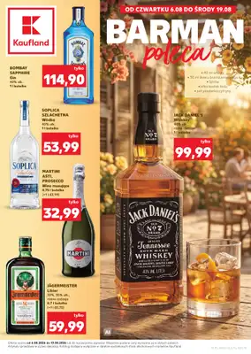 Kaufland - gazetka promocyjna Barek Kauflandu od czwartku 06.08 do środy 19.08