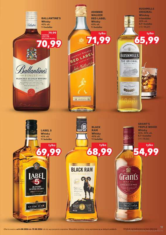 Kaufland - gazetka promocyjna Barek Kauflandu od czwartku 06.08 do środy 19.08 - strona 11