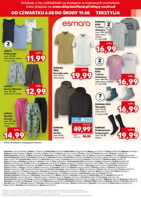 Kaufland - gazetka promocyjna Oferta Kaufland - Non Food od środy 05.08 do środy 19.08 - strona 15