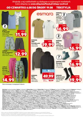 Kaufland - gazetka promocyjna Oferta Kaufland - Non Food  do środy 19.08 - strona 15