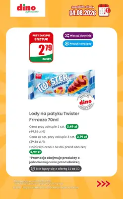 Dino - gazetka promocyjna Specjalna oferta na 04.08.2026 - promocje spoza gazetki od wtorku 04.08 do wtorku 04.08 - strona 3