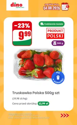 Dino - gazetka promocyjna Specjalna oferta na 04.08.2026 - promocje spoza gazetki od wtorku 04.08 do wtorku 04.08 - strona 2