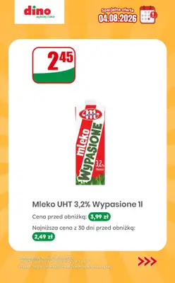 Dino - gazetka promocyjna Specjalna oferta na 04.08.2026 - promocje spoza gazetki od wtorku 04.08 do wtorku 04.08 - strona 4