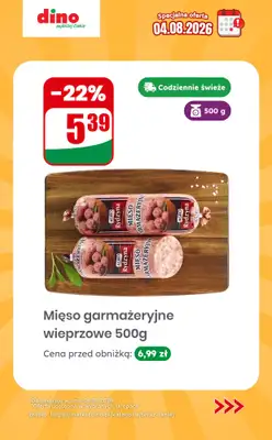 Dino - gazetka promocyjna Specjalna oferta na 04.08.2026 - promocje spoza gazetki od wtorku 04.08 do wtorku 04.08 - strona 7