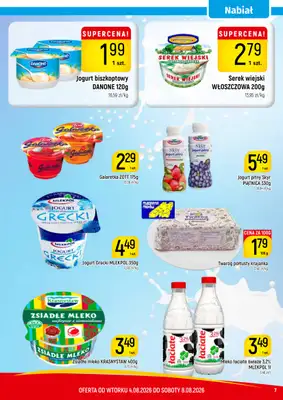 Delikatesy Piotruś Pan - gazetka promocyjna Gazetka od wtorku 04.08 do soboty 08.08 - strona 7