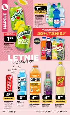 Netto - gazetka promocyjna Gazetka Spożywcza od czwartku 06.08 do soboty 08.08 - strona 18