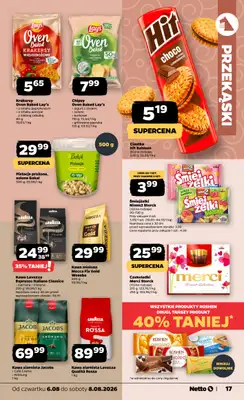 Netto - gazetka promocyjna Gazetka Spożywcza od czwartku 06.08 do soboty 08.08 - strona 17