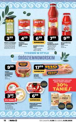 Netto - gazetka promocyjna Gazetka Spożywcza od czwartku 06.08 do soboty 08.08 - strona 12