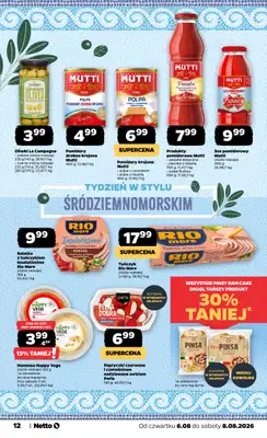 Netto - gazetka promocyjna Gazetka Spożywcza od czwartku 06.08 do soboty 08.08 - strona 12