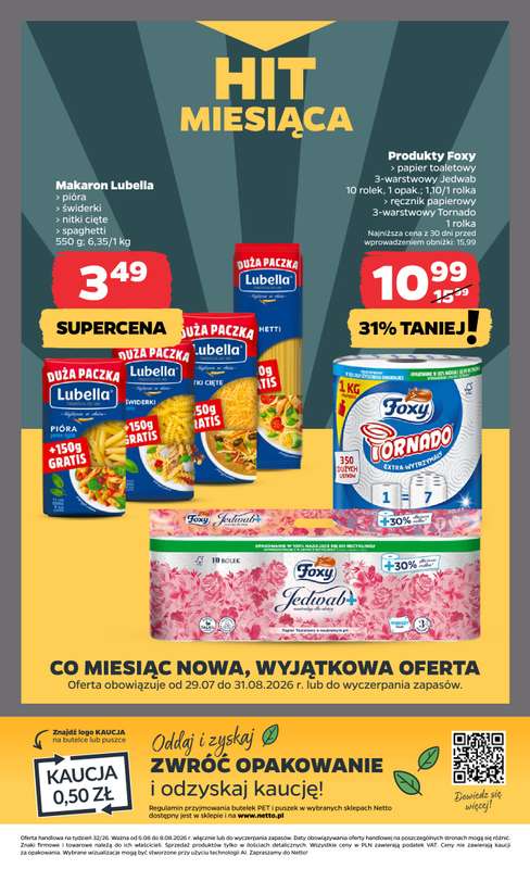 Netto - gazetka promocyjna Gazetka Spożywcza od czwartku 06.08 do soboty 08.08 - strona 23