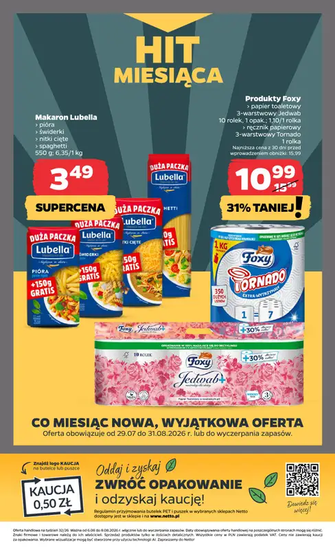 Netto - gazetka promocyjna Gazetka Spożywcza od czwartku 06.08 do soboty 08.08 - strona 23