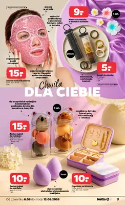 Netto - gazetka promocyjna Inspiracje tygodnia Tekstylia dziecięce  do środy 12.08 - strona 3