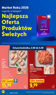 Lidl - gazetka promocyjna Oferta od poniedziałku od poniedziałku 03.08 do środy 05.08 - strona 66