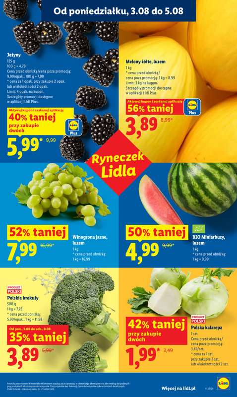 Lidl - gazetka promocyjna Oferta od poniedziałku od poniedziałku 03.08 do środy 05.08 - strona 41