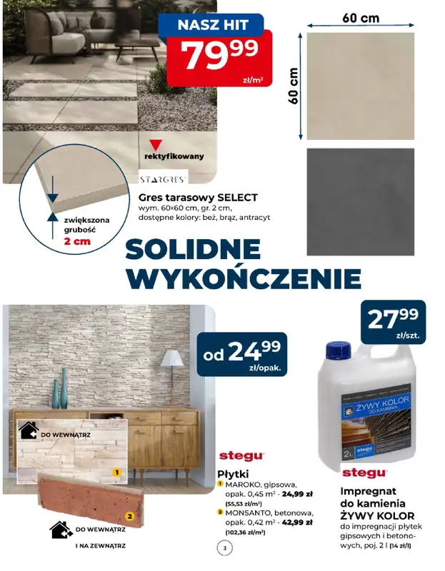 PSB Mrówka - gazetka promocyjna Gazetka od czwartku 06.08 do piątku 14.08 - strona 3