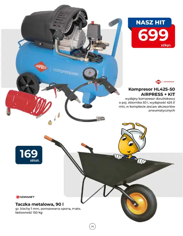PSB Mrówka - gazetka promocyjna Gazetka od czwartku 06.08 do piątku 14.08 - strona 11
