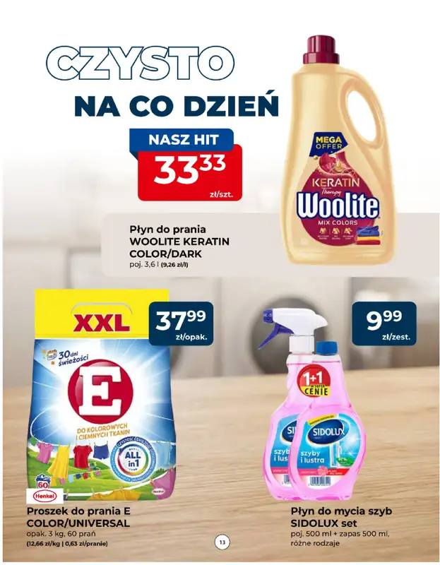 PSB Mrówka - gazetka promocyjna Gazetka od czwartku 06.08 do piątku 14.08 - strona 13