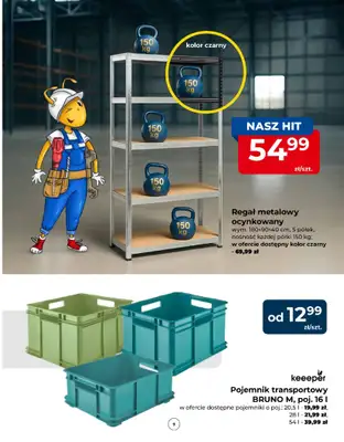 PSB Mrówka - gazetka promocyjna Gazetka od czwartku 06.08 do piątku 14.08 - strona 9