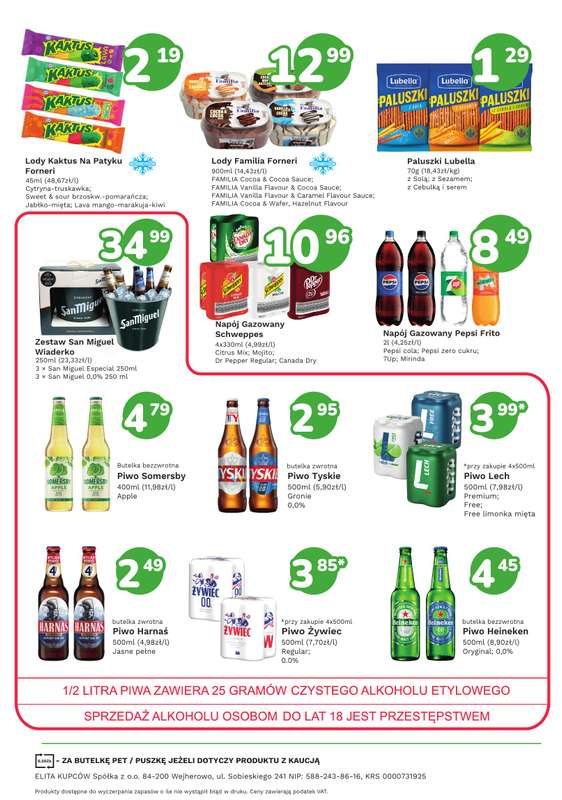 Limonka - gazetka promocyjna Gazetka od czwartku 13.08 do niedzieli 23.08 - strona 4