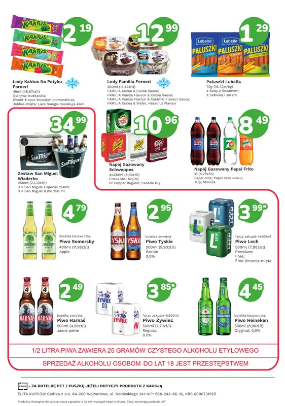 Limonka - gazetka promocyjna Gazetka od czwartku 13.08 do niedzieli 23.08 - strona 4