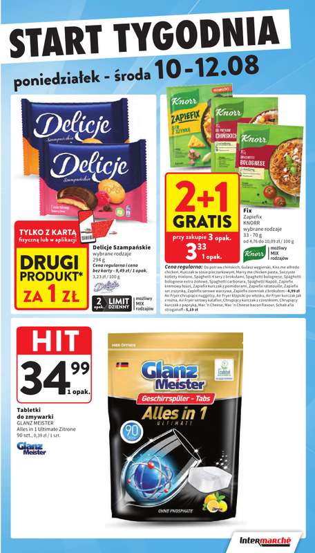 Intermarche - gazetka promocyjna Gazetka od czwartku 06.08 do środy 12.08 - strona 43