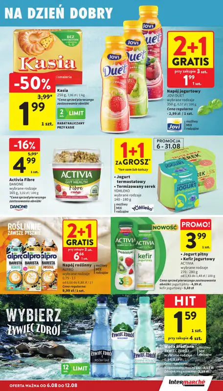 Intermarche - gazetka promocyjna Gazetka od czwartku 06.08 do środy 12.08 - strona 21