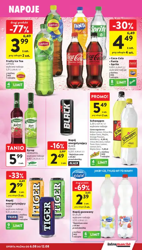 Intermarche - gazetka promocyjna Gazetka od czwartku 06.08 do środy 12.08 - strona 33
