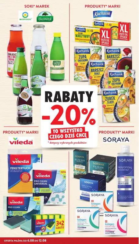 Intermarche - gazetka promocyjna Gazetka od czwartku 06.08 do środy 12.08 - strona 6