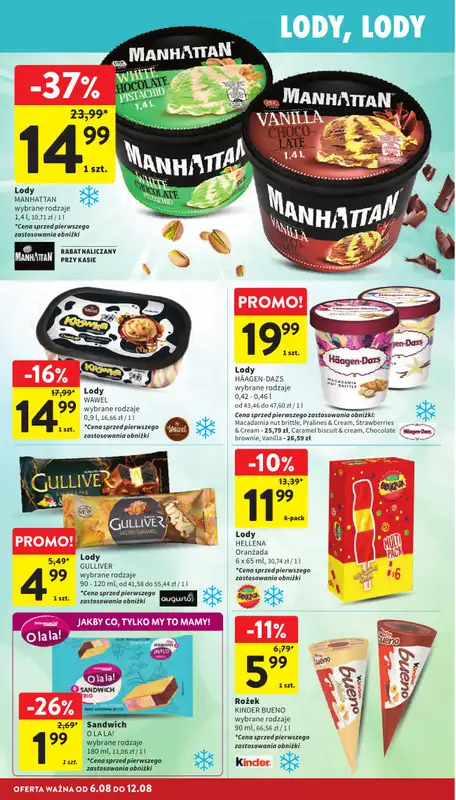 Intermarche - gazetka promocyjna Gazetka od czwartku 06.08 do środy 12.08 - strona 22