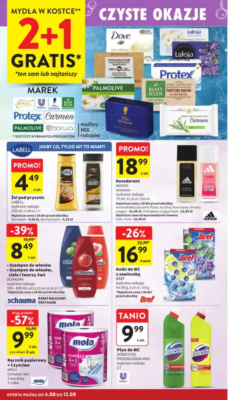 Intermarche - gazetka promocyjna Gazetka od czwartku 06.08 do środy 12.08 - strona 38
